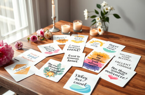 Affirmation Card Deck: Boost Your Positivity Daily